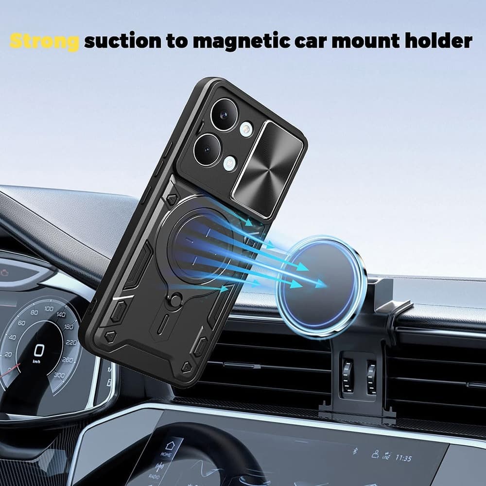 Techsuit CamGuard Pro - θήκη για Xiaomi Redmi A7 Pro 4G - Ροζ 3