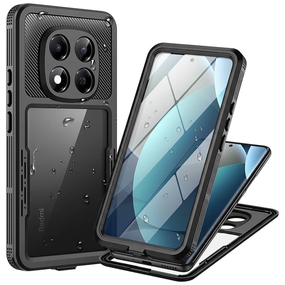 ShellBox Waterproof IP68 - θήκη για Xiaomi Redmi Note 15 Pro - Μαύρο