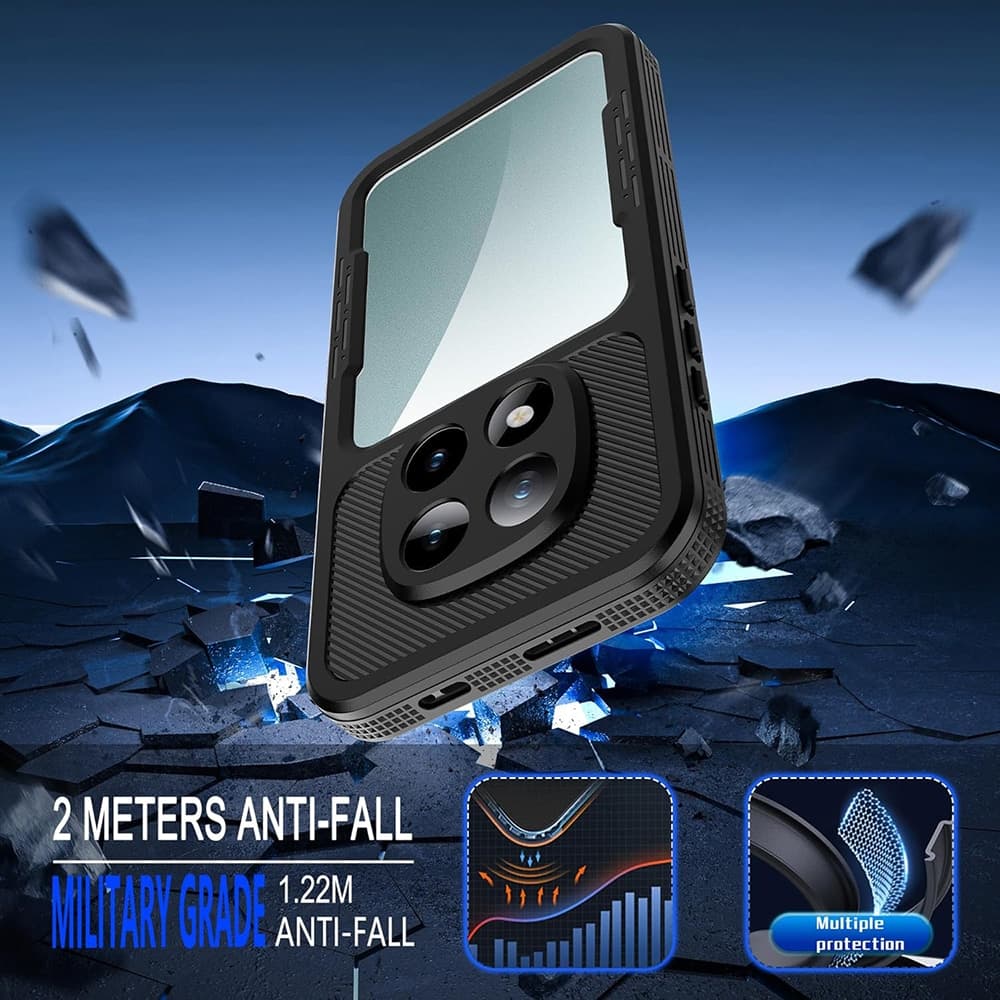 ShellBox Waterproof IP68 - θήκη για Xiaomi Redmi Note 15 Pro - Μαύρο 6