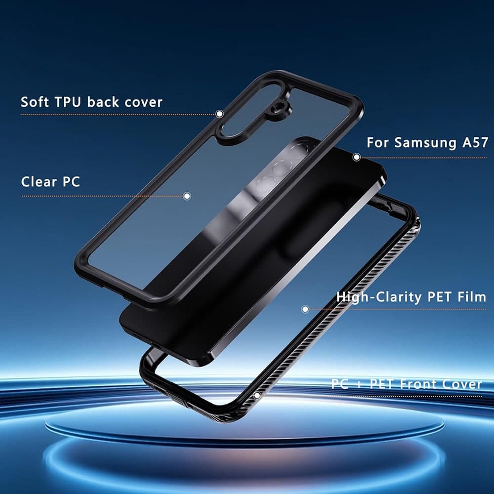 ShellBox Waterproof IP68 - θήκη για Samsung Galaxy A57 - Μαύρο 6