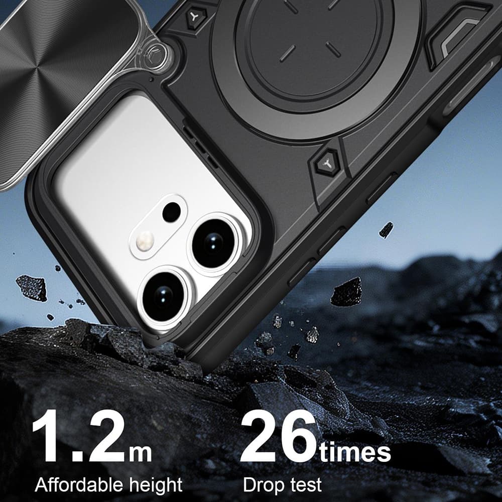 Techsuit CamGuard Pro - θήκη για Honor 600 Pro - Μαύρο 6