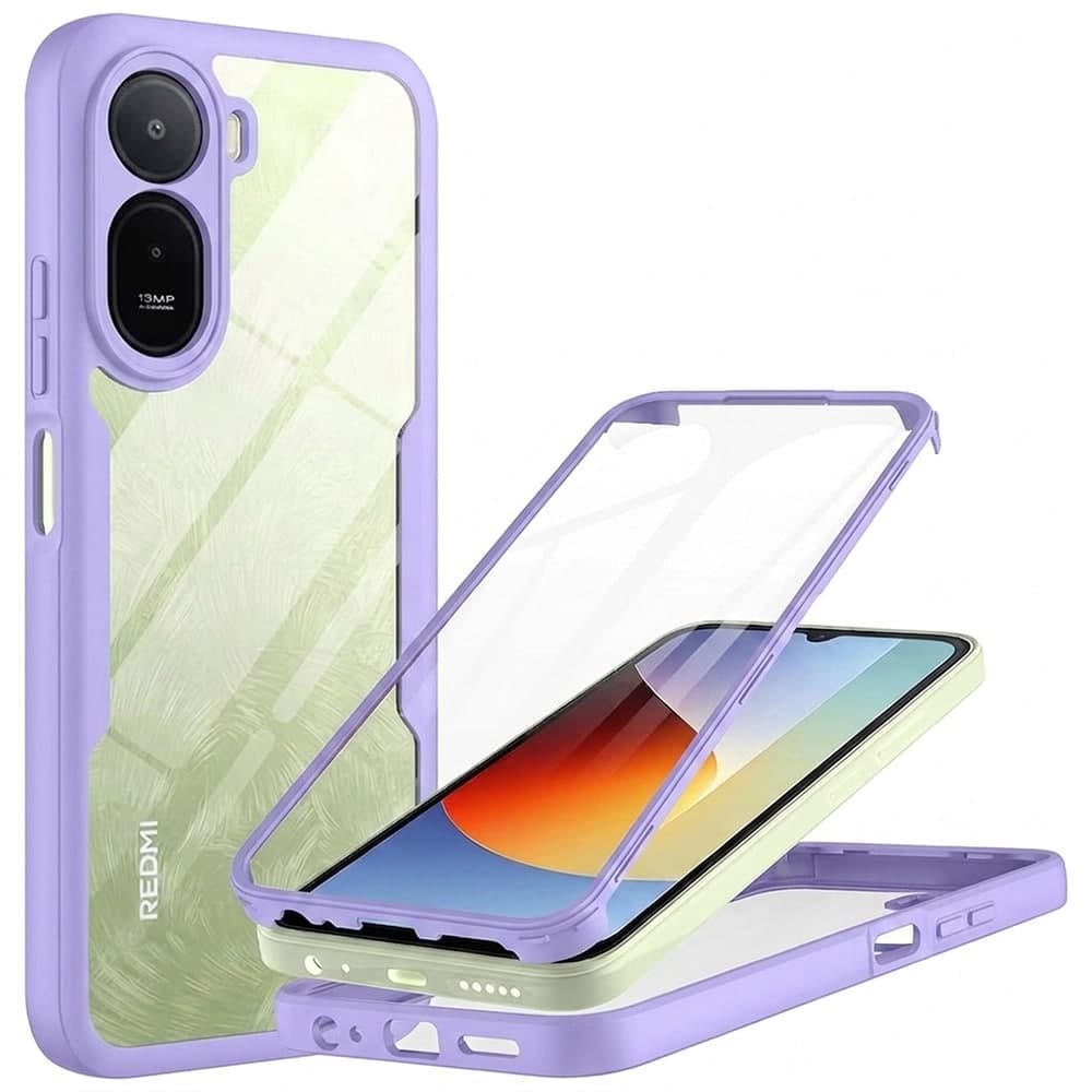 Techsuit ColorVerse 360 Series - θήκη για Xiaomi Redmi A7 Pro 4G - Πολύχρωμο