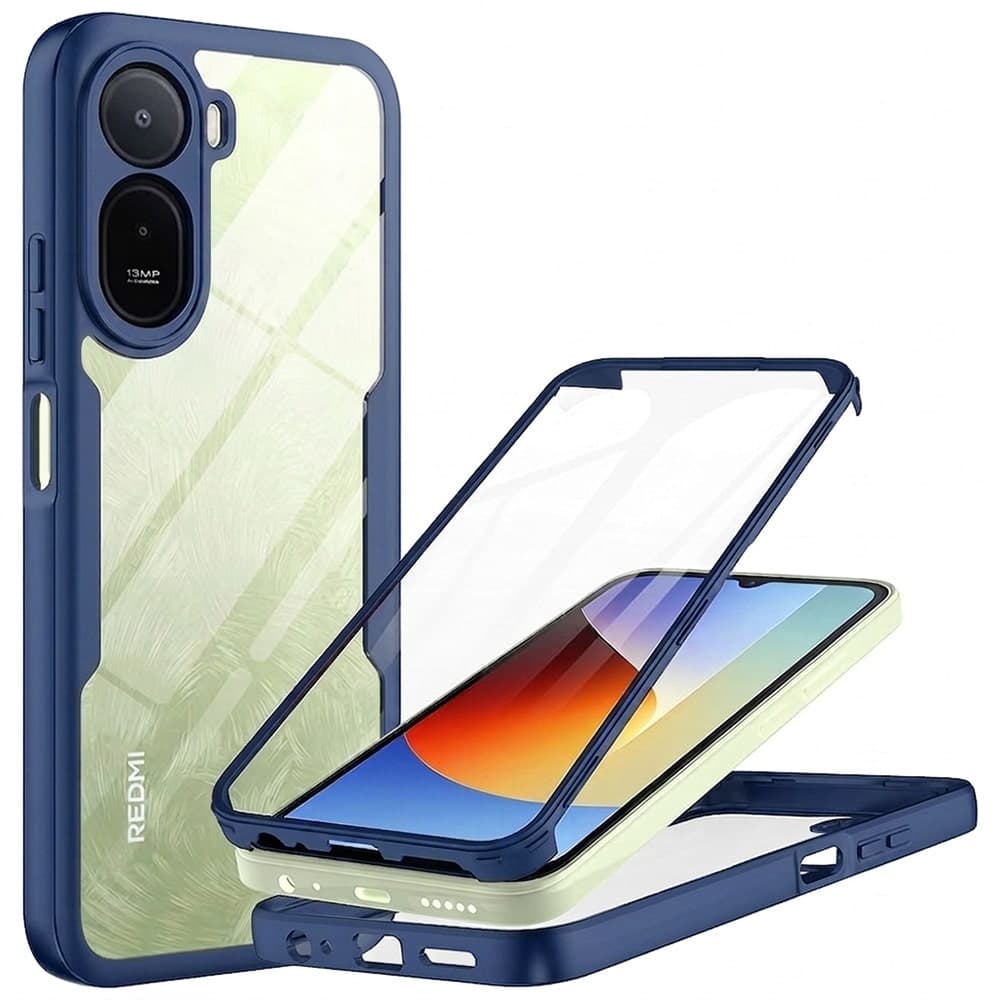 Techsuit ColorVerse 360 - θήκη για Xiaomi Redmi A7 Pro 4G - Διάφανο