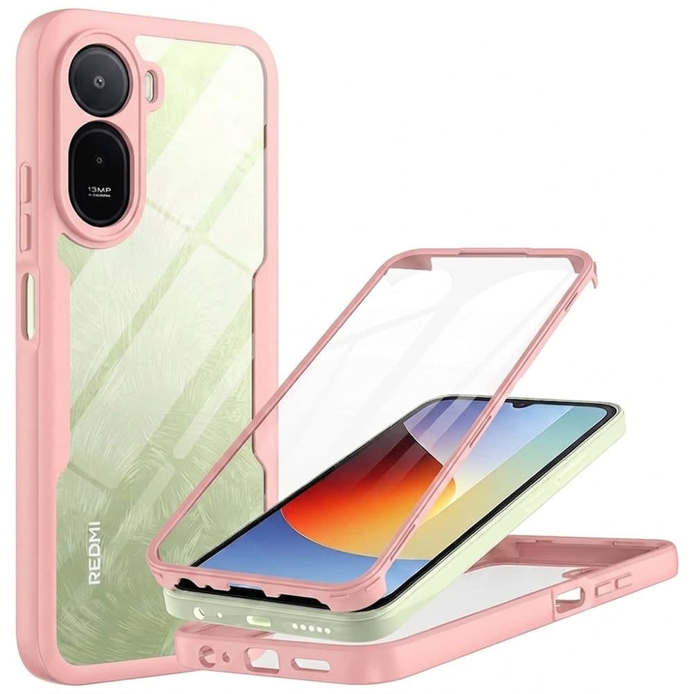 Techsuit ColorVerse 360 - θήκη για Xiaomi Redmi A7 Pro 4G - Ροζ