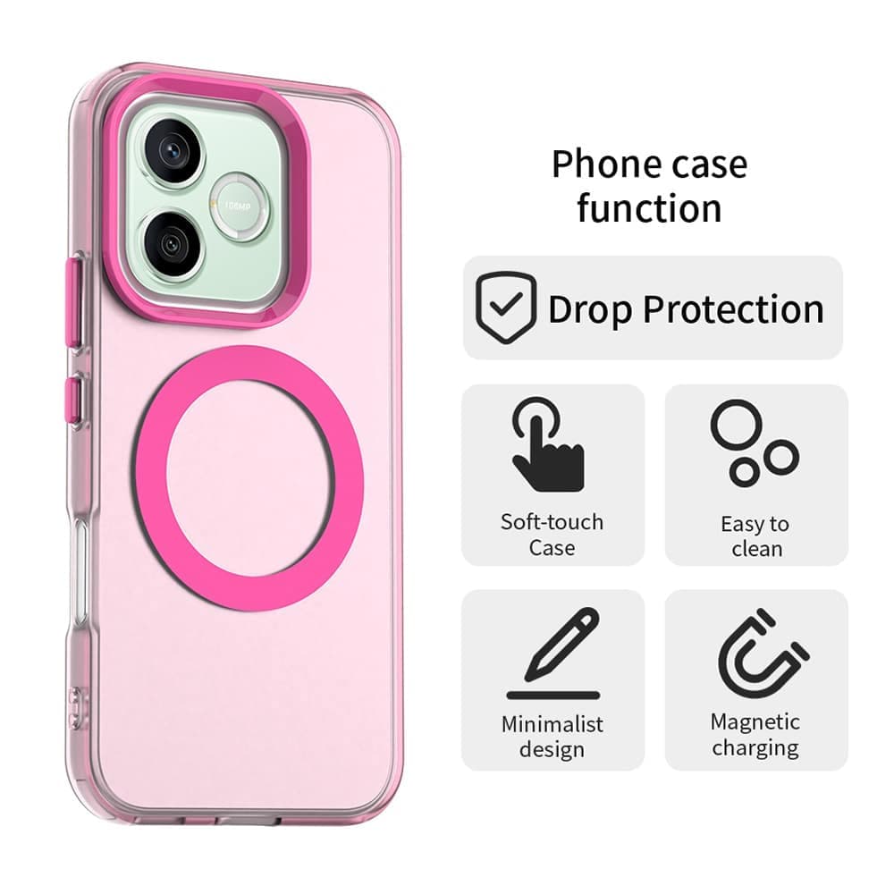 Techsuit CandyCase - θήκη για Honor 600 Pro - Ροζ 2