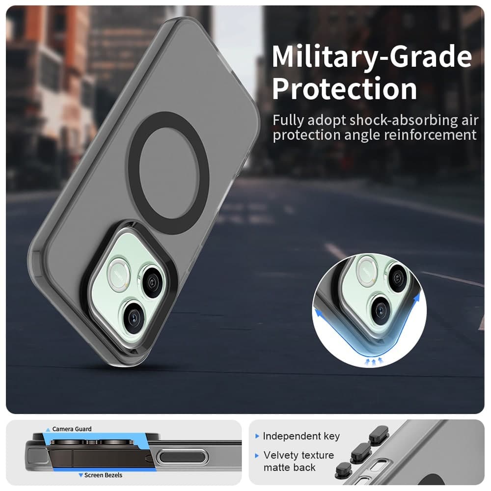 Techsuit CandyCase - θήκη για Honor 600 Pro - Μαύρο 6
