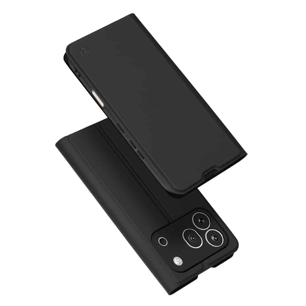 Techsuit Magskin Book - θήκη για Honor 600 Pro - Μαύρο