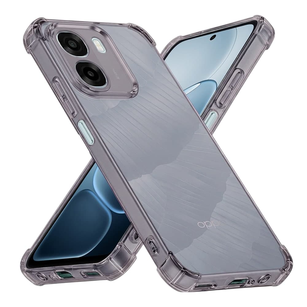 Techsuit Shockproof Clear Silicone - θήκη για Oppo A6x 4G / A6k - Διάφανο