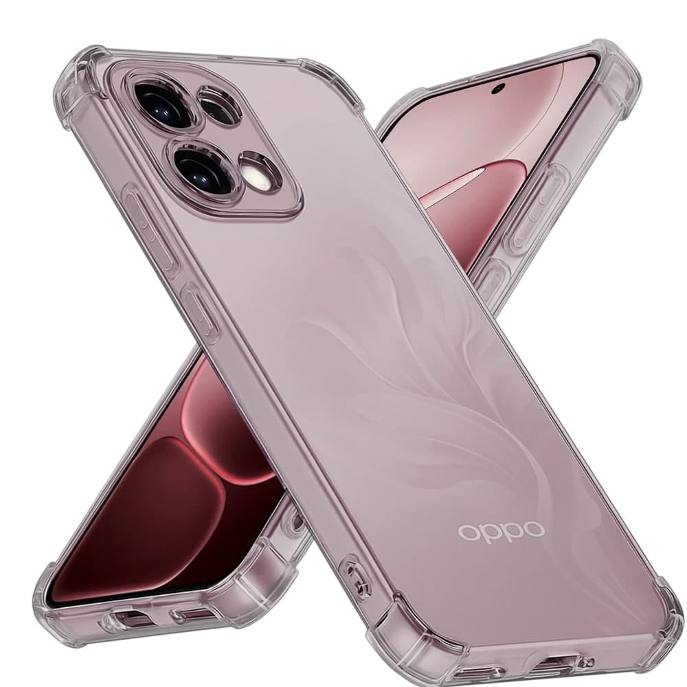 Techsuit Shockproof Clear Silicone - θήκη για Oppo A6 Pro 4G - Διάφανο
