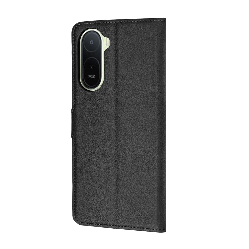 Techsuit Leather Folio - θήκη για Xiaomi Redmi A7 Pro 4G - Μαύρο 5