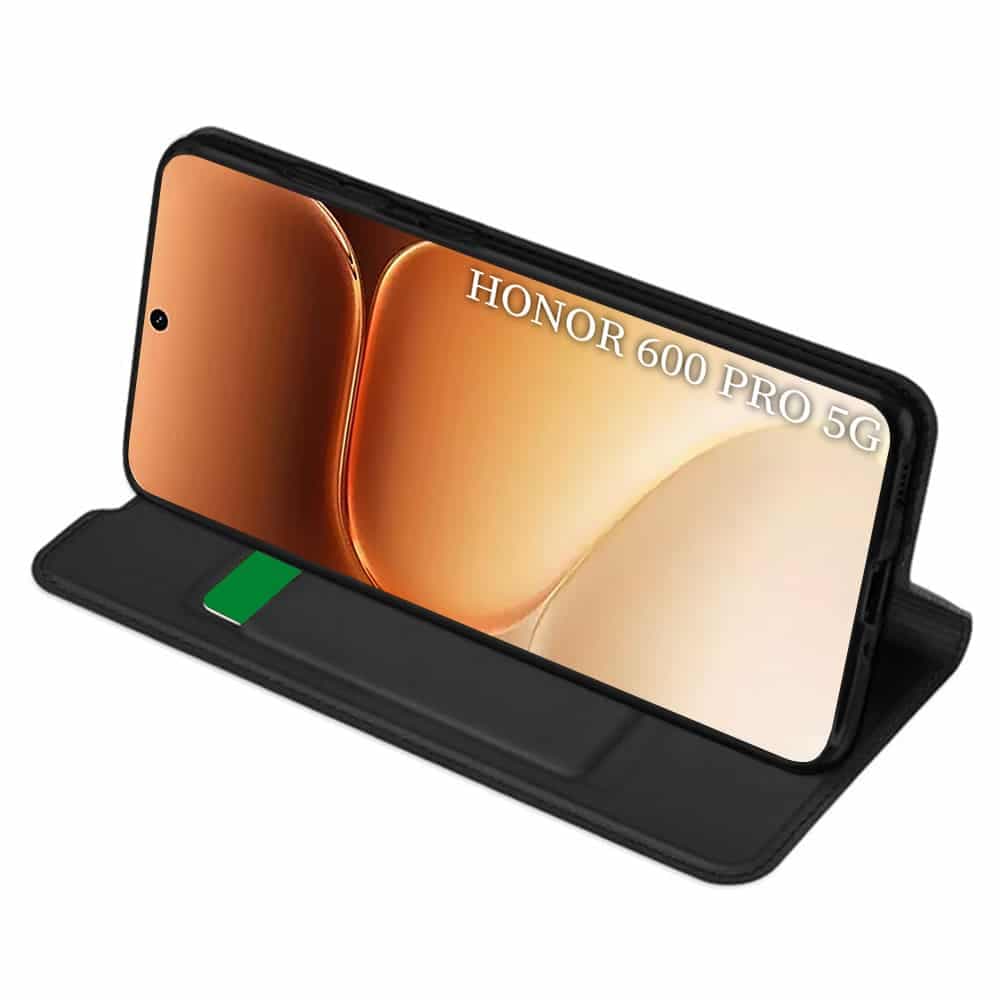 Techsuit Magskin Book - θήκη για Honor 600 Pro - Μαύρο 2