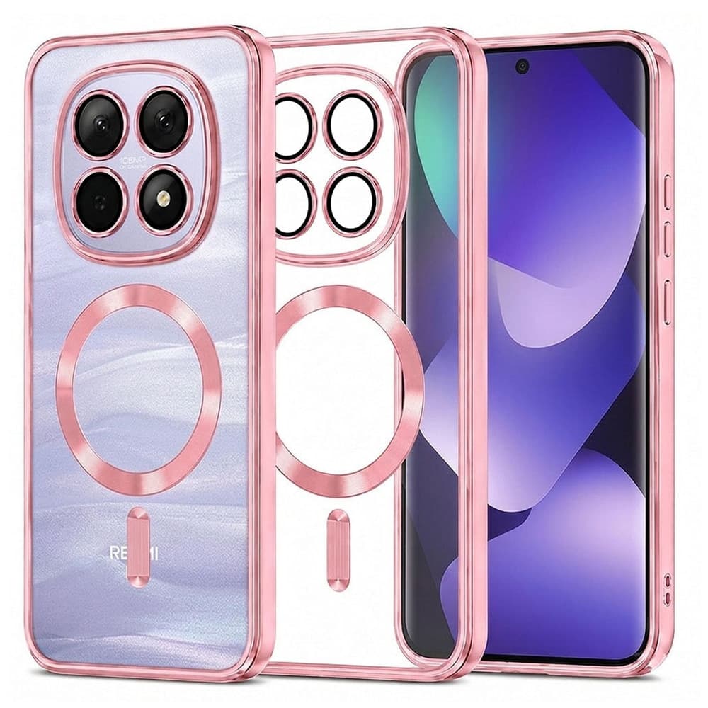 Techsuit Luxury Crystal - θήκη για Xiaomi Redmi Note 15 4G / Poco M8 - Ροζ