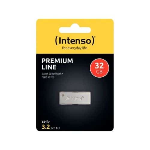 Intenso Pendrive 128GB Premium Line USB 3.2, Black EU (3534491)