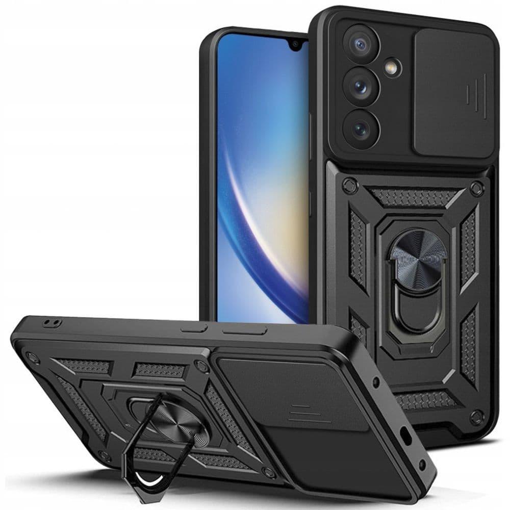 Techsuit CamShield Series - θήκη για Samsung Galaxy A34 - Μαύρο
