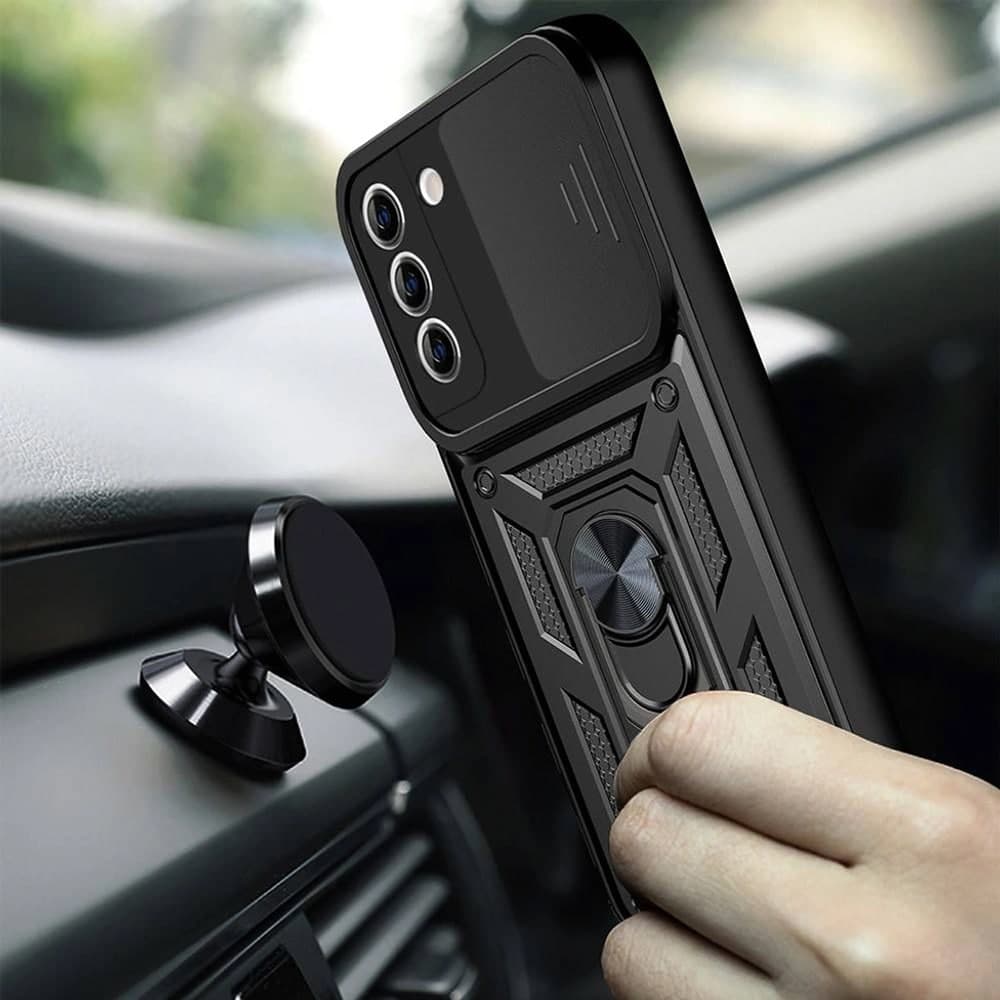 Techsuit CamShield Series - θήκη για Samsung Galaxy S21 FE 5G - Μαύρο 6