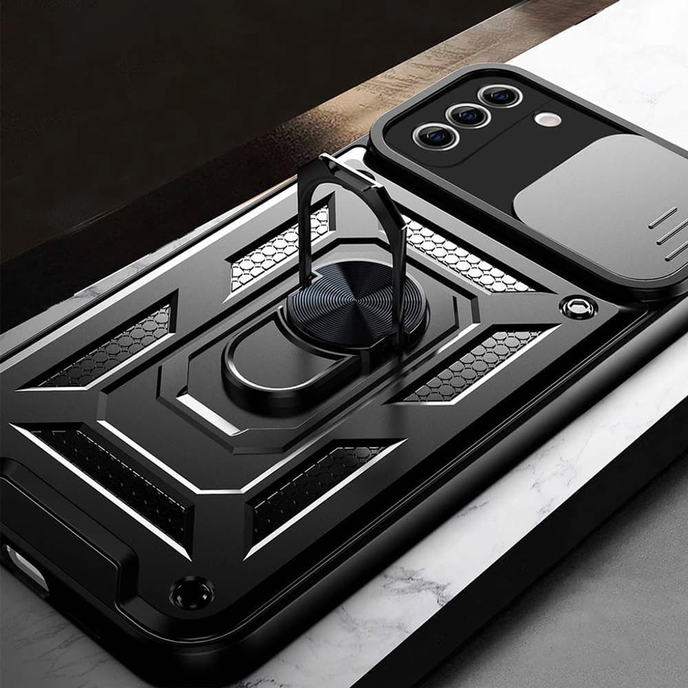 Techsuit CamShield Series - θήκη για Samsung Galaxy S21 FE 5G - Μαύρο 5