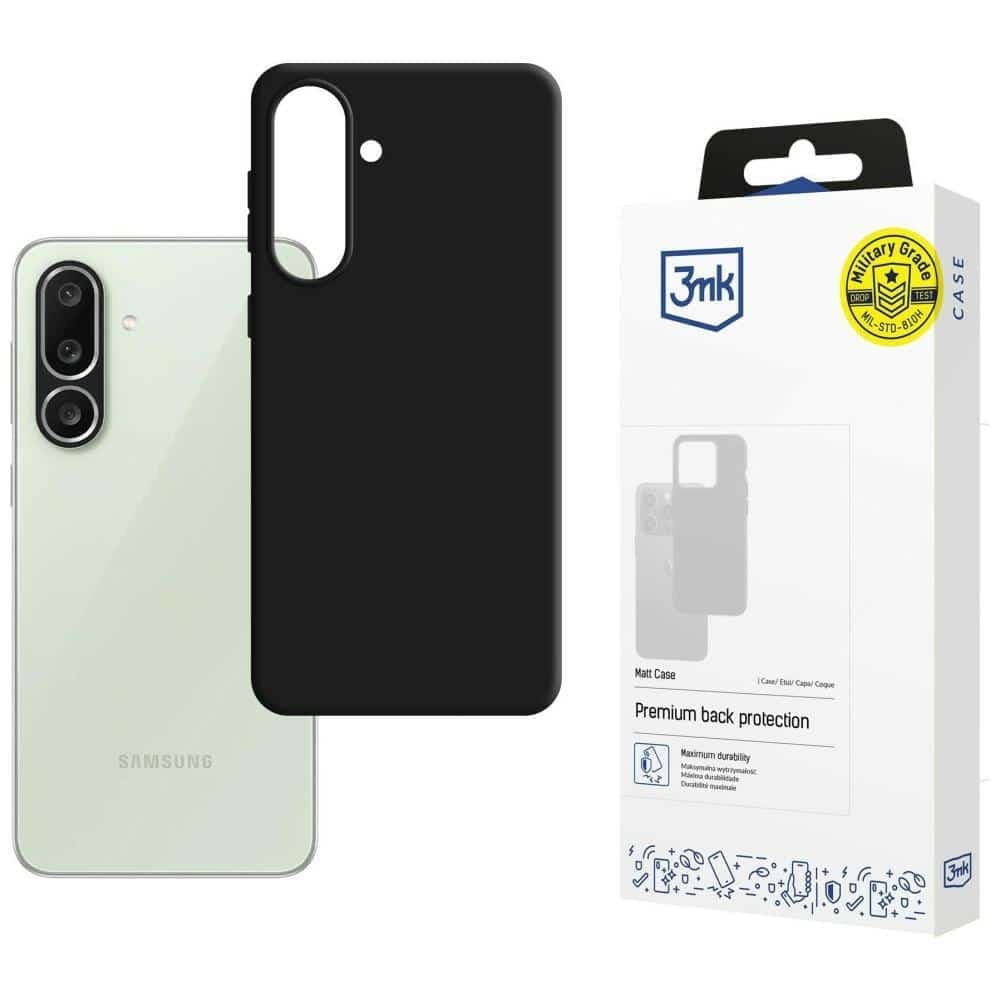 3MK Ματ Θήκη - θήκη για Samsung Galaxy M56 - Μαύρο