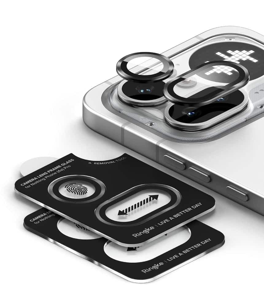 Ringke Camera Frame Protector - θήκη για Nothing Phone (4a) Pro - Μαύρο 4