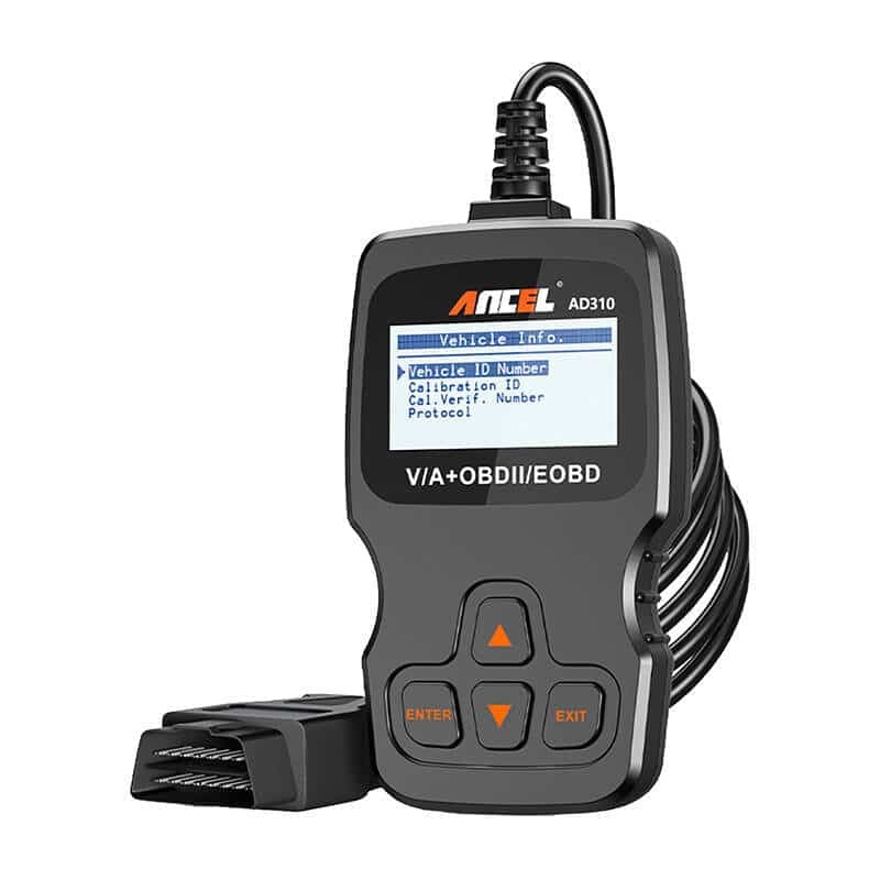 Ancel Διαγνωστικό Scanner OBD2 AD310/AC103 (Μαύρο) 3
