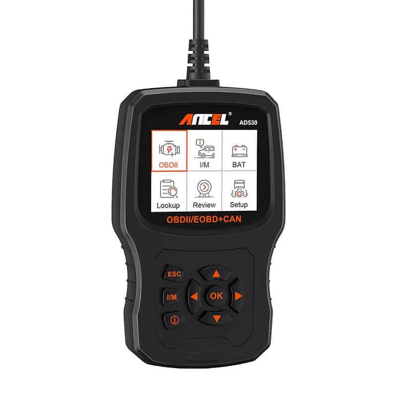 Ancel Διαγνωστικό Scanner OBD2 AD530 (Μαύρο) 2