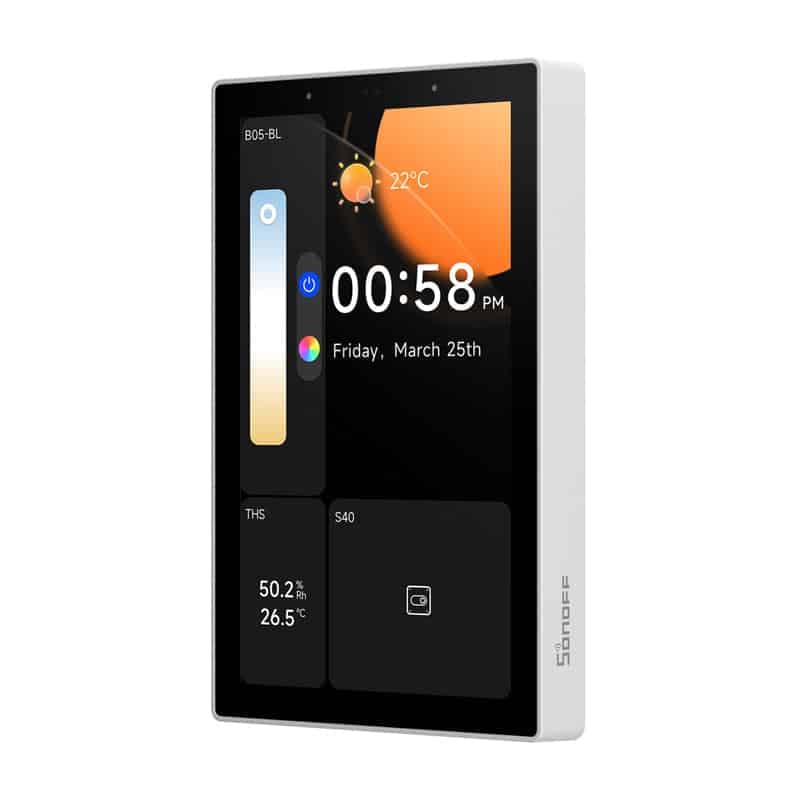 SONOFF NSPanel Pro 120 Έξυπνος Πίνακας Ελέγχου Matter WiFi/Bluetooth/ZigBee (λευκό) 2