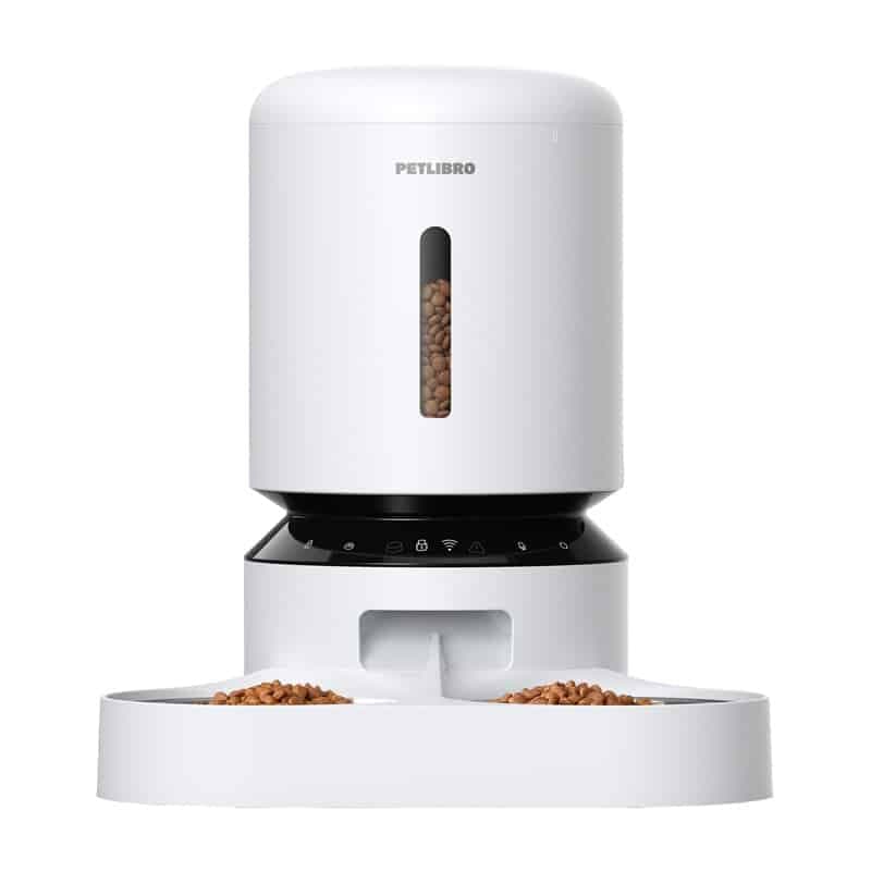 Petlibro Granary διανομέας τροφής με διπλό μπολ, Wifi, 5L (λευκό) 2