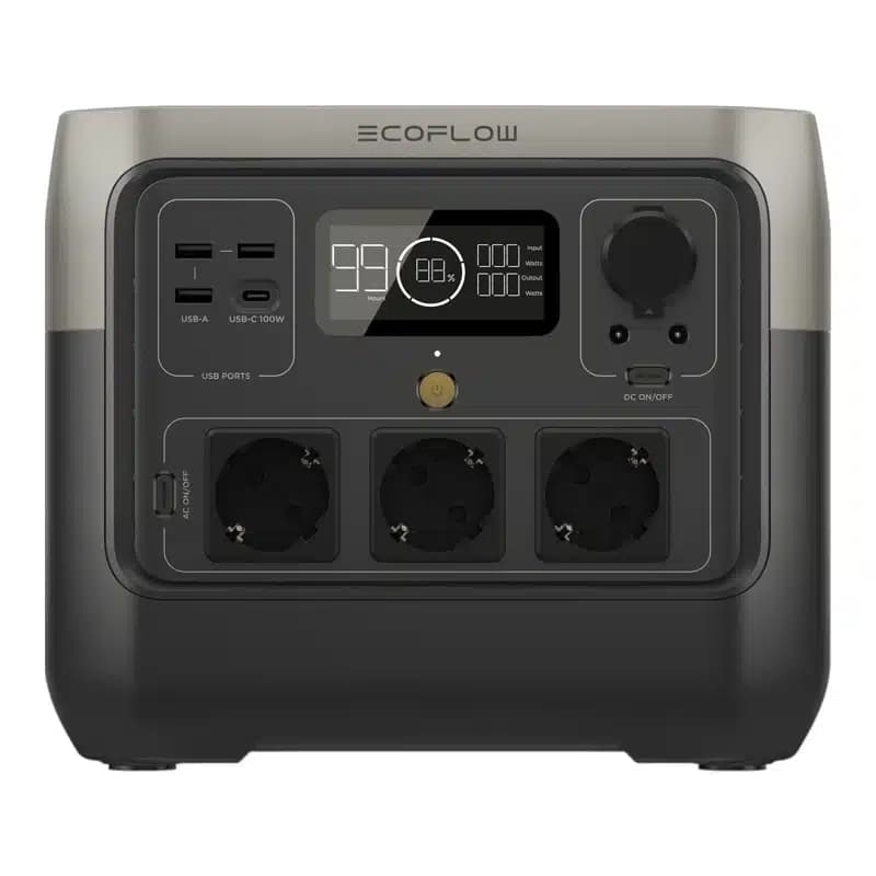 Πακέτο: Σταθμός τροφοδοσίας EcoFlow River 2 Pro + Ηλιακό πάνελ 160 W 2