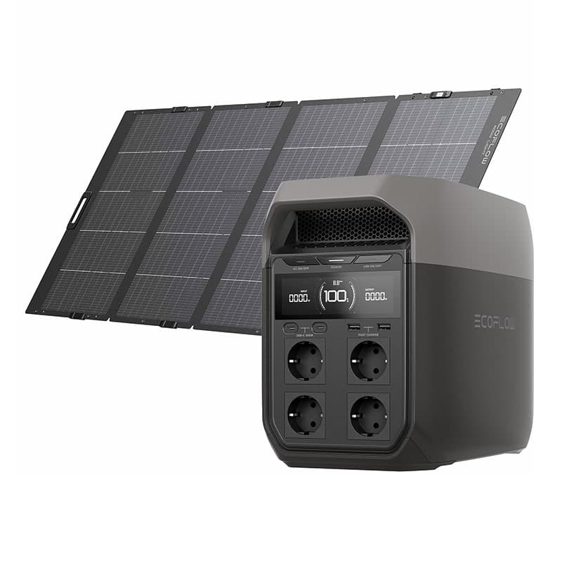 Δέσμη: EcoFlow Delta 3 + φορητό ηλιακό πάνελ 400W 2