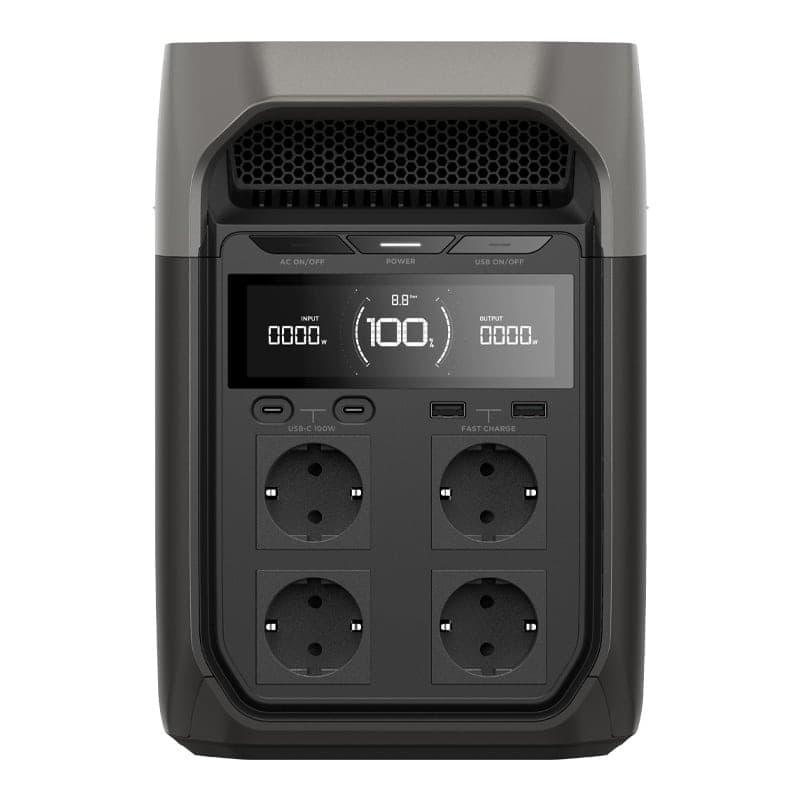 Δέσμη: EcoFlow Delta 3 + φορητό ηλιακό πάνελ 400W