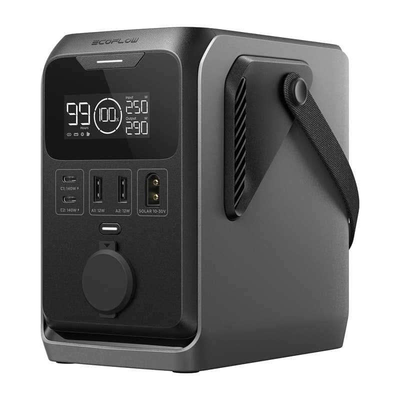Φορητός σταθμός τροφοδοσίας EcoFlow TRAIL 300 DC 2
