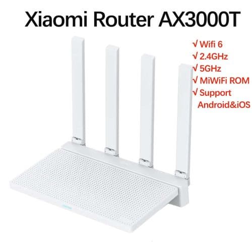 Xiaomi Mi Router AX3000T Λευκό EU DVB4423GL 2