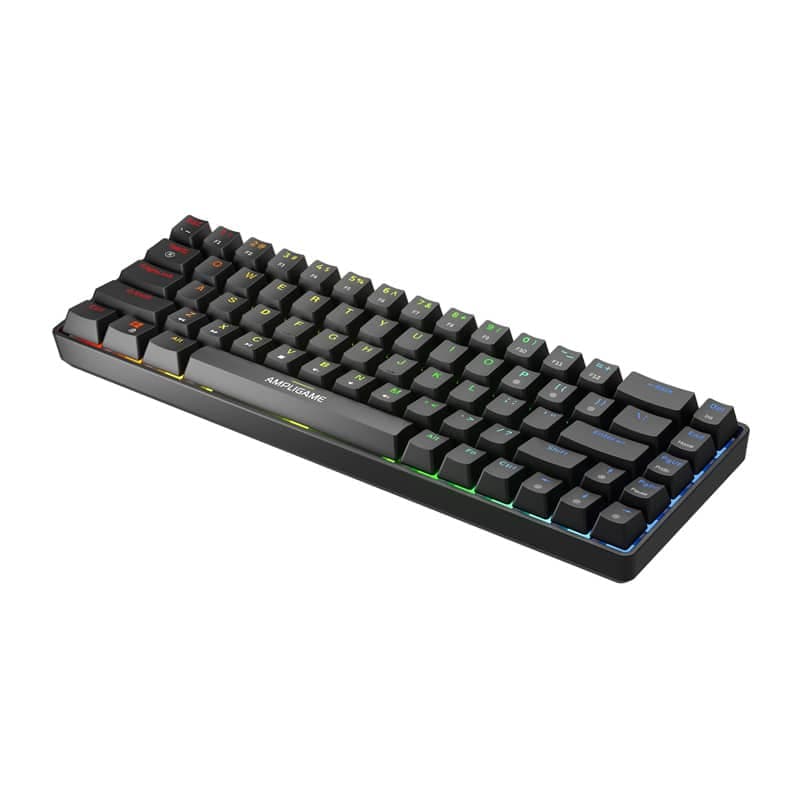Μηχανικό πληκτρολόγιο Fifine GK1 ,65% RGB (μαύρο) 3