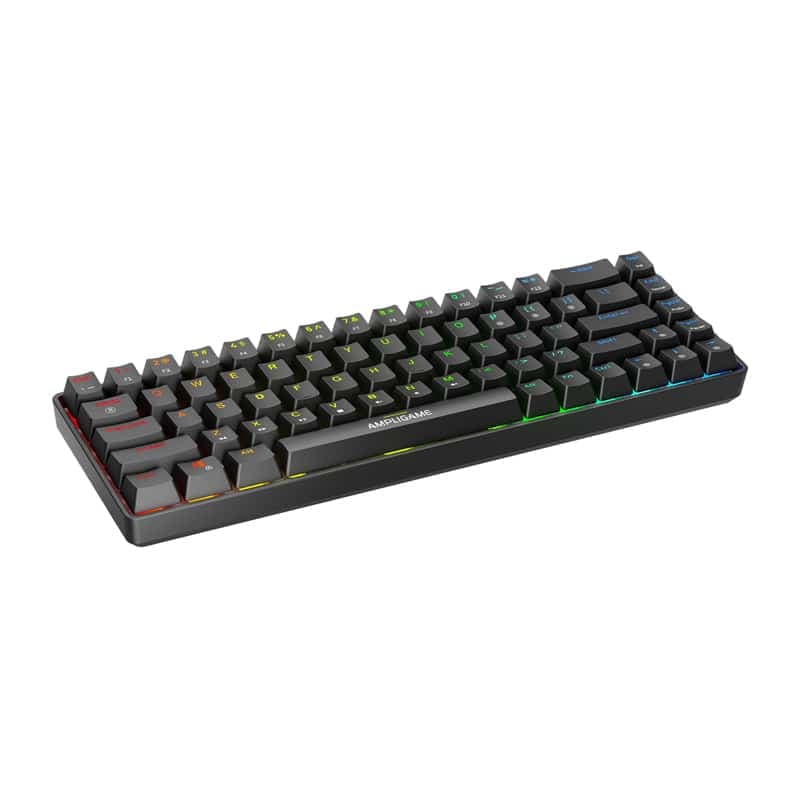 Μηχανικό πληκτρολόγιο Fifine GK1 ,65% RGB (μαύρο) 4