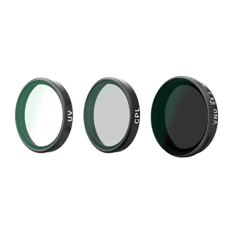 Σετ φίλτρων Telesin CPL/VND8/UV για DJI Osmo Action 6 (3 τεμ.).