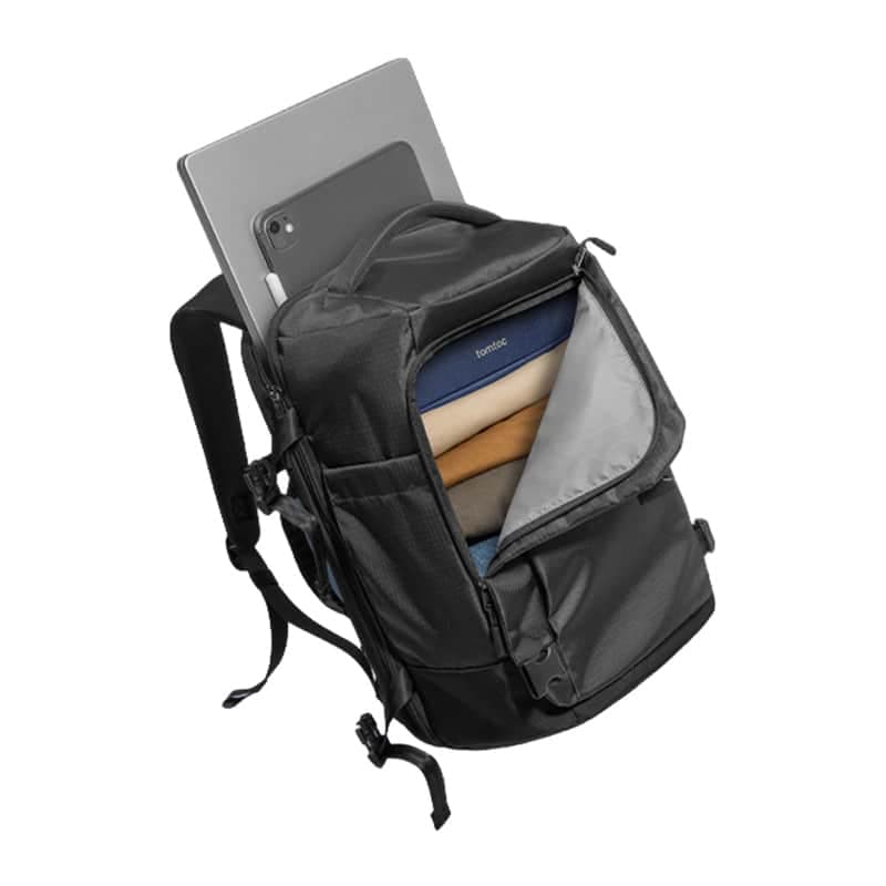 TOMTOC Navigator-T66 Liteway Σακίδιο ταξιδιού 28L/15.6" (Μαύρο) 4