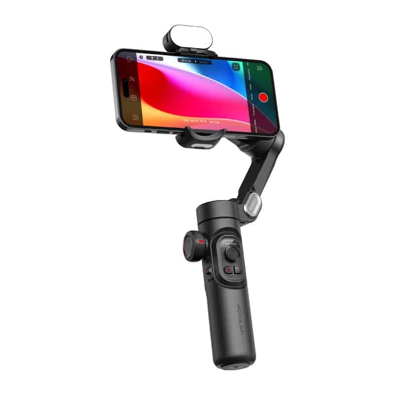 AOCHUAN XE Gimbal με φωτισμό RGB (Μαύρο) 3