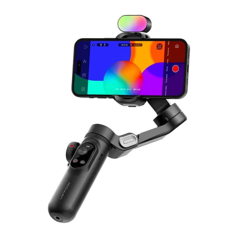 AOCHUAN X Pro Gimbal με φωτισμό RGB (Μαύρο) 2