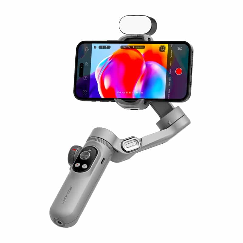 AOCHUAN X Pro Gimbal με φωτισμό RGB (Γκρι) 3