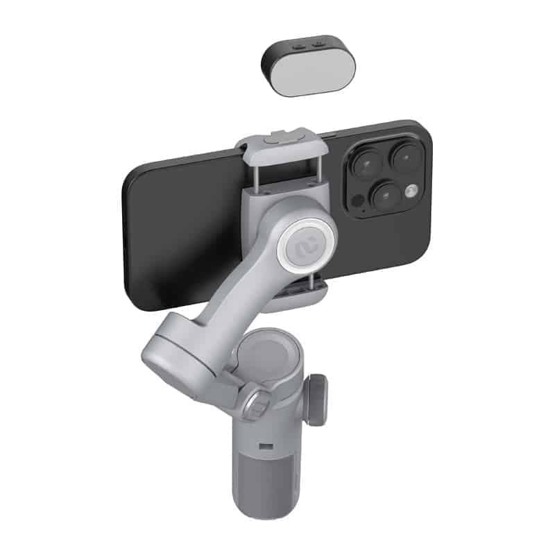 AOCHUAN X Pro Gimbal με φωτισμό RGB (Γκρι) 5
