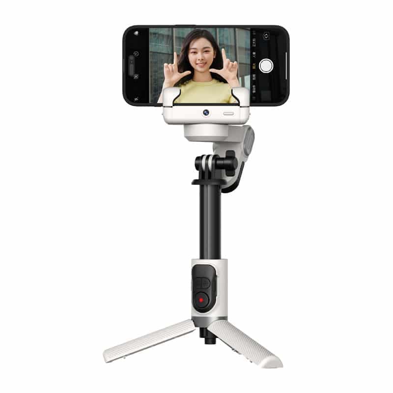 AOCHUAN M1 Pro Gimbal με φωτισμό RGB (Λευκό) 5