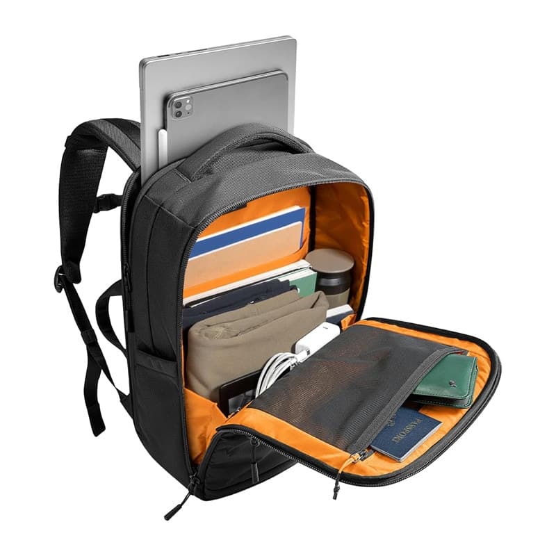 TOMTOC TechPack-T73 X-pac Σακίδιο πλάτης για φορητό υπολογιστή 15,6 ιντσών/30 λίτρων (Μαύρο) 4