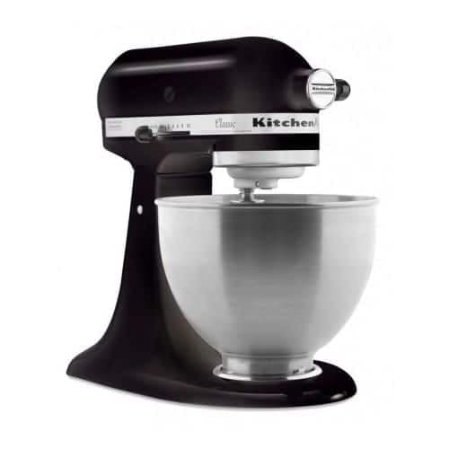 KitchenAid Classic Κουζινομηχανή 4.3, 275W, 10 Ταχύτητες, Μαύρο Onyx EU 5K45SSEOB