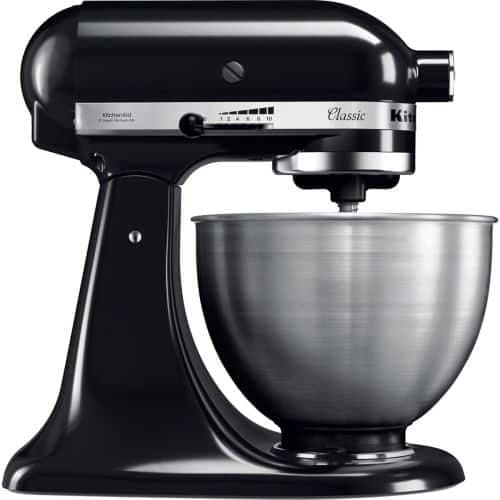 KitchenAid Classic Κουζινομηχανή 4.3, 275W, 10 Ταχύτητες, Μαύρο Onyx EU 5K45SSEOB 2