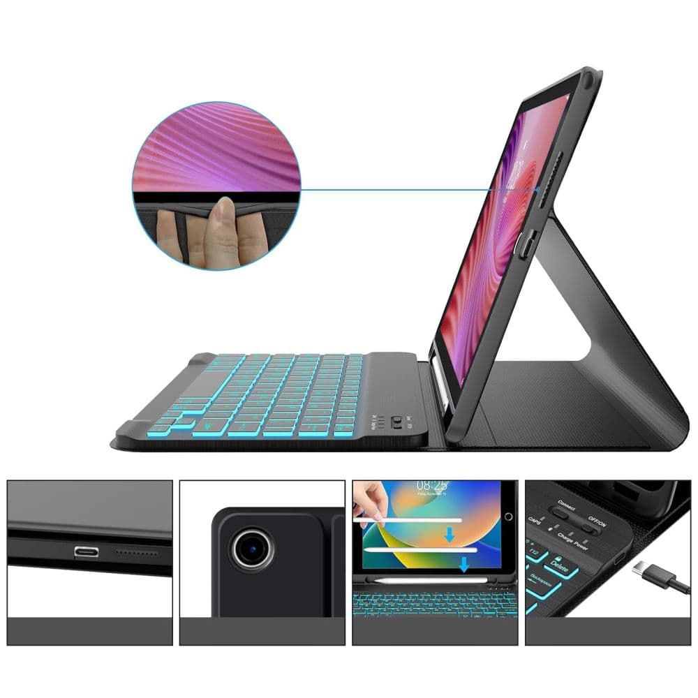 TECH-PROTECT SC Pen - θήκη για Lenovo Tab 10.1 (2025) - Μαύρο 3