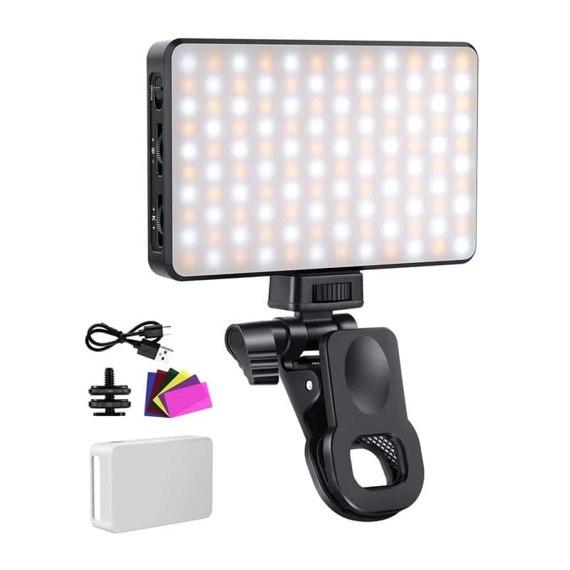 Φωτιστικό LED για selfie με κλιπ NEEWER BL120B 2