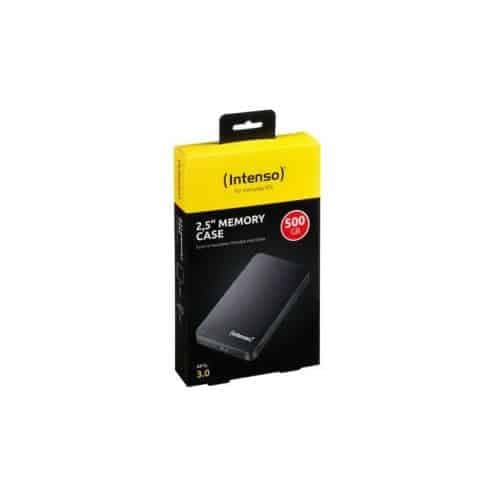 Intenso HDD Εξωτερικός 2,5" 500 GB USB 3.2, Μαύρο EU (6021530)