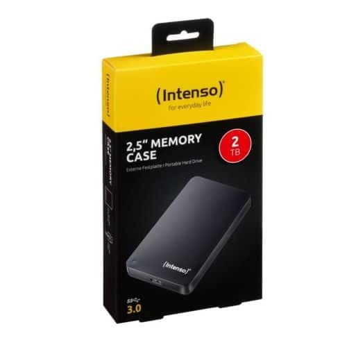 Intenso HDD Εξωτερικός 2,5" 2TB USB 3.2, Black EU (6021580)