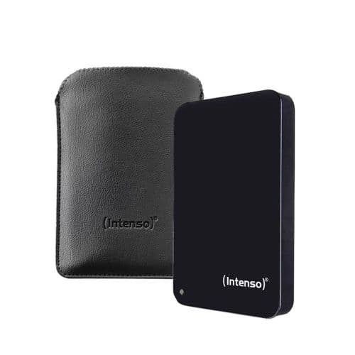 Εξωτερικός σκληρός δίσκος Intenso 2,5" 5TB USB 3.0 με δερμάτινη θήκη, μαύρο EU (6023513)