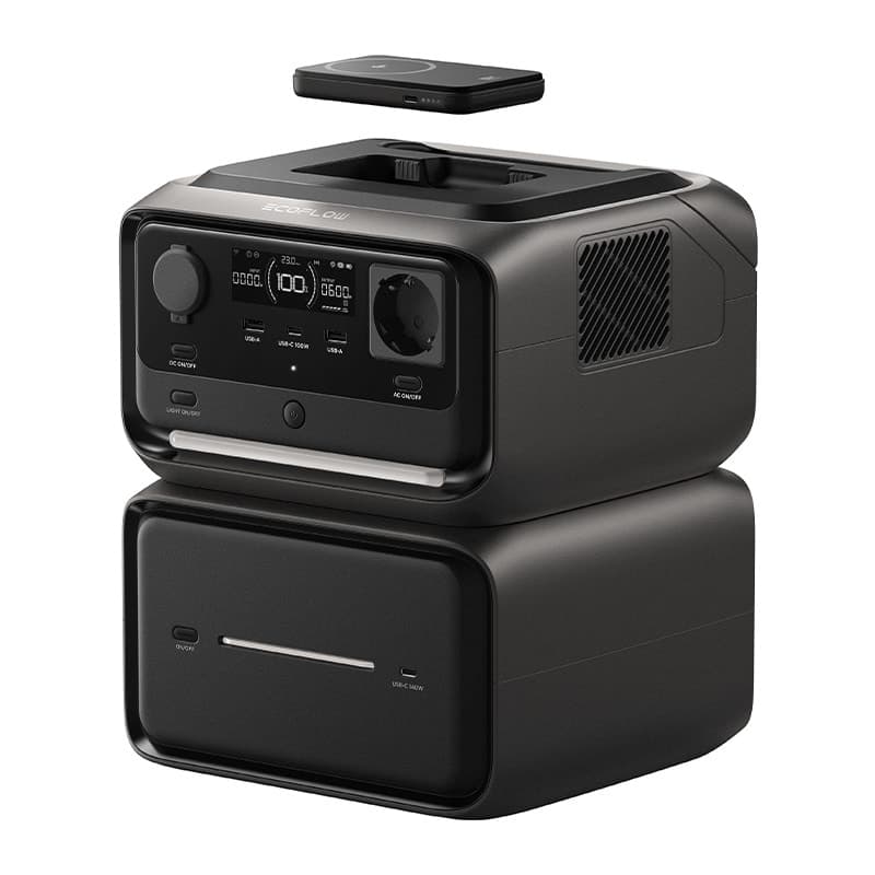 Σταθμός τροφοδοσίας EcoFlow River 3 Max Plus 858Wh (ασύρματος) 3