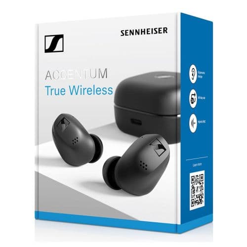 Sennheiser Accentum True Wireless In-Ear Earbuds Μαύρα EU